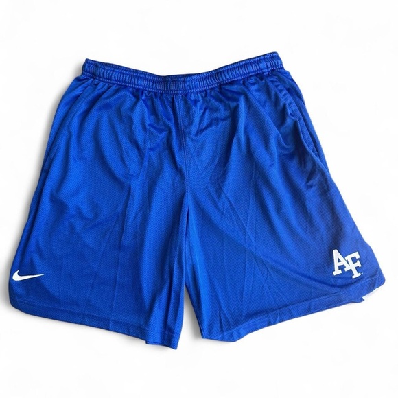 Air Force Falcons Nike Athletic Shorts Men's Blue New 2XL-SHOR-027487 - Picture 1 of 5